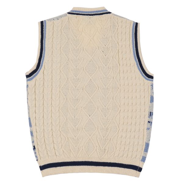 men streetwear harajuku knitted sweater vest snow mountain pattern sleeveless vest loose autumn casual waistcoat, White;black
men streetwear harajuku knitted sweater vest snow mountain pattern sleeveless vest loose autumn casual waistcoat, White;black