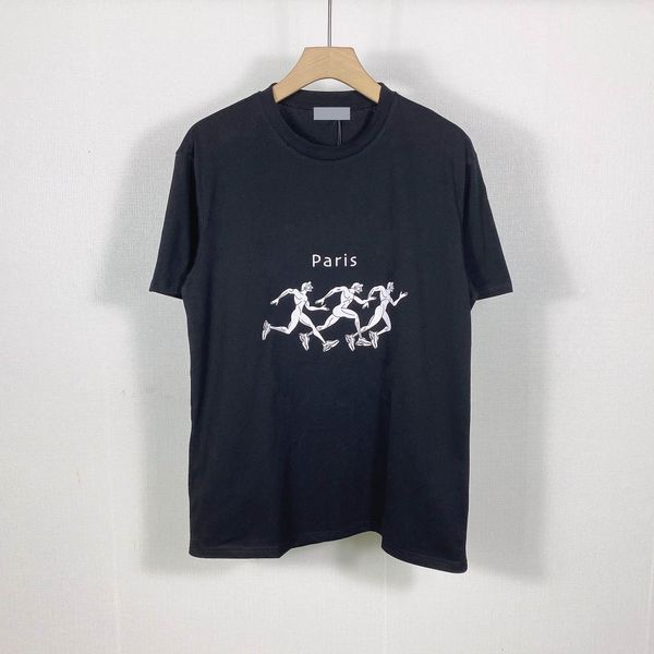 famous designer men's t-shirt short sleeve tee round neck runner wash print summer black and white hole tee, White;black
famous designer men's t-shirt short sleeve tee round neck runner wash print summer black and white hole tee, White;black