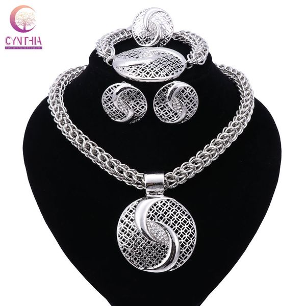 jewelry sets new exquisite dubai set luxury silver plated big nigerian wedding african beads costume design, Black
jewelry sets new exquisite dubai set luxury silver plated big nigerian wedding african beads costume design, Black