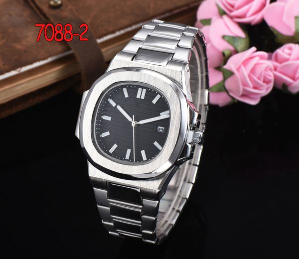 new square business quartz watch hour hand automatic date chronograph silver gold stainless steel broadband strap couple watch, Slivery;brown
new square business quartz watch hour hand automatic date chronograph silver gold stainless steel broadband strap couple watch, Slivery;brown