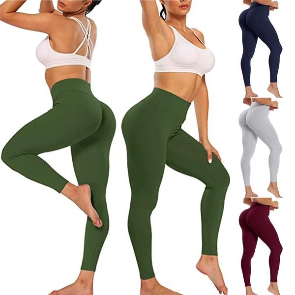 women's leggings solid color hip-lifting long fashion workout fitness sports gym running athletic pants, Black
women's leggings solid color hip-lifting long fashion workout fitness sports gym running athletic pants, Black