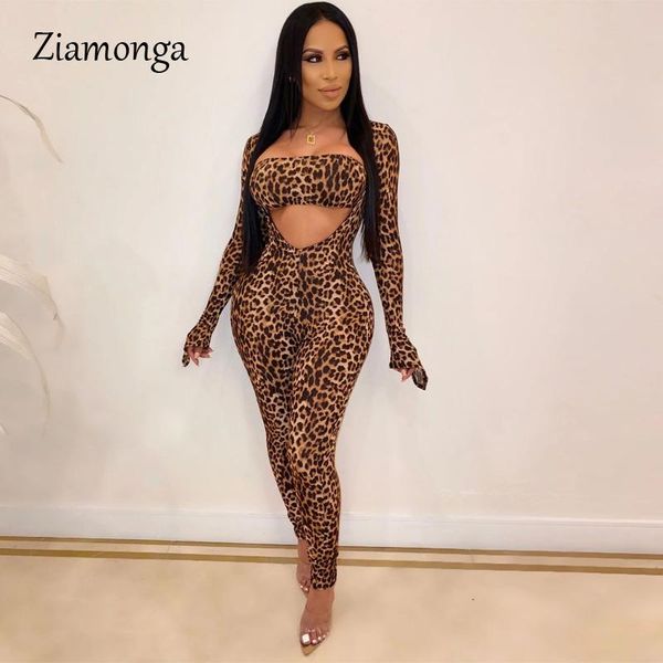 women's jumpsuits & rompers ziamonga leopard print womens jumpsuit long sleeve skinny overalls one piece club party bandage bodycon, Black;white
women's jumpsuits & rompers ziamonga leopard print womens jumpsuit long sleeve skinny overalls one piece club party bandage bodycon, Black;white