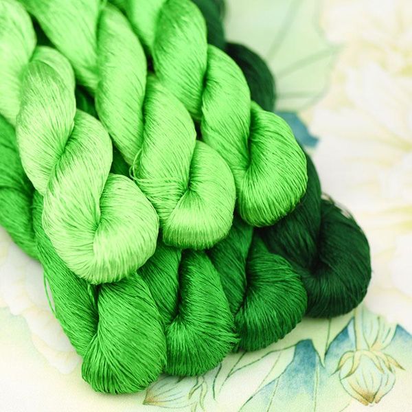 yarn 1pcs/400m silk embroidery thread / 100% /hand embroider cross stitch/ gross green/ 7 pure colors, Black;white
yarn 1pcs/400m silk embroidery thread / 100% /hand embroider cross stitch/ gross green/ 7 pure colors, Black;white