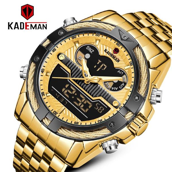 wristwatches relogio masculino golden men watch kademan military quartz mens watches waterproof sports men's wrist, Slivery;brown
wristwatches relogio masculino golden men watch kademan military quartz mens watches waterproof sports men's wrist, Slivery;brown