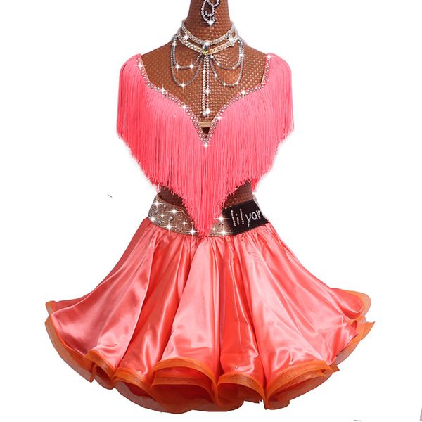 sparkly rhinestones ladies fringe latin dance dress women stage wear cheongsam stage salsa dance skirt samba ballroom dress, Black;red
sparkly rhinestones ladies fringe latin dance dress women stage wear cheongsam stage salsa dance skirt samba ballroom dress, Black;red