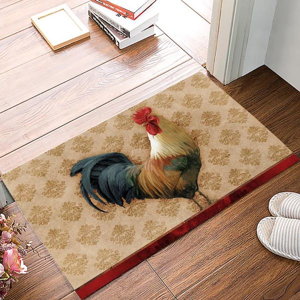 carpets porch welcome doormat rooster farm pattern living room bedroom decoration kitchen bathroom antibacterial non-slip
carpets porch welcome doormat rooster farm pattern living room bedroom decoration kitchen bathroom antibacterial non-slip