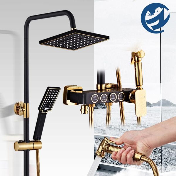 white golden rainfall shower faucet set single lever bathtub shower mixer faucet & storage shelf mixer water tap
white golden rainfall shower faucet set single lever bathtub shower mixer faucet & storage shelf mixer water tap