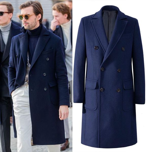 men's suits & blazers last mens jacket navy blue tweed wool blend trench overcoat slim fit blazer double breasted coat wedding costume, White;black
men's suits & blazers last mens jacket navy blue tweed wool blend trench overcoat slim fit blazer double breasted coat wedding costume, White;black