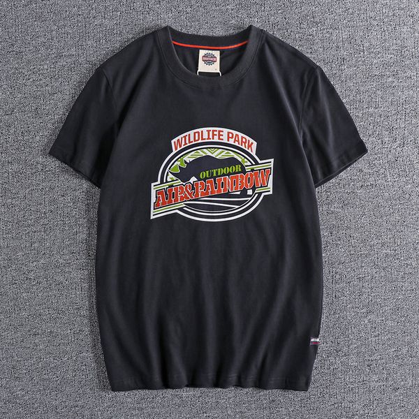 2021 summer new trend rhinoceros print short t-shirt men's fashion round neck half sleeve shirt 0845 d3zl, White;black
2021 summer new trend rhinoceros print short t-shirt men's fashion round neck half sleeve shirt 0845 d3zl, White;black