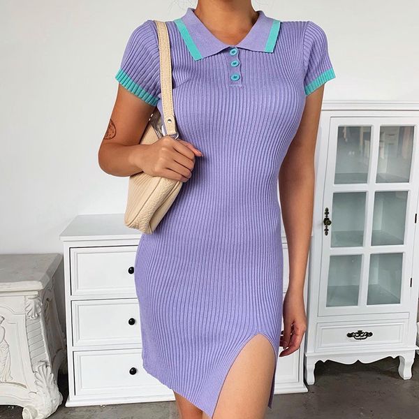women summer style dress 2021 new arrivals short sleeve turn-down collar button split bodycon night club party dresses, Black;gray
women summer style dress 2021 new arrivals short sleeve turn-down collar button split bodycon night club party dresses, Black;gray