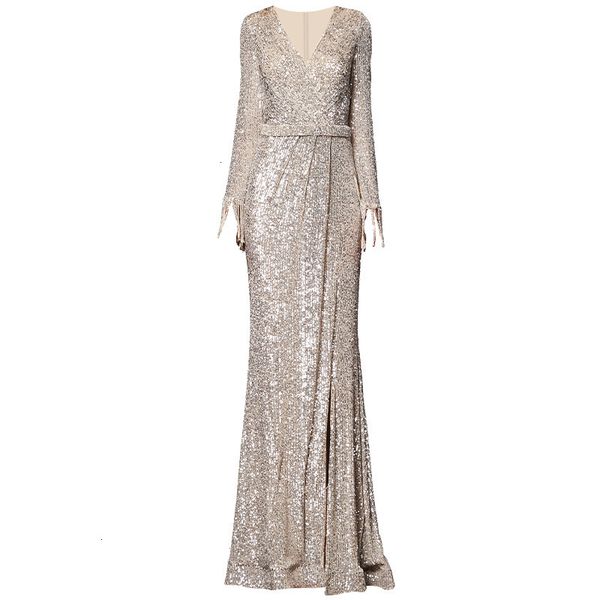 2021 elegant sleeve v-neck sequins beading high waist women party vestidos lsdf, Black;gray
2021 elegant sleeve v-neck sequins beading high waist women party vestidos lsdf, Black;gray