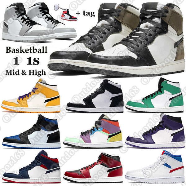 1 1s jumpman mid high dark moach light smoke basketball shoes men women sneakers with keychain mid chicago toe twist trainers
1 1s jumpman mid high dark moach light smoke basketball shoes men women sneakers with keychain mid chicago toe twist trainers