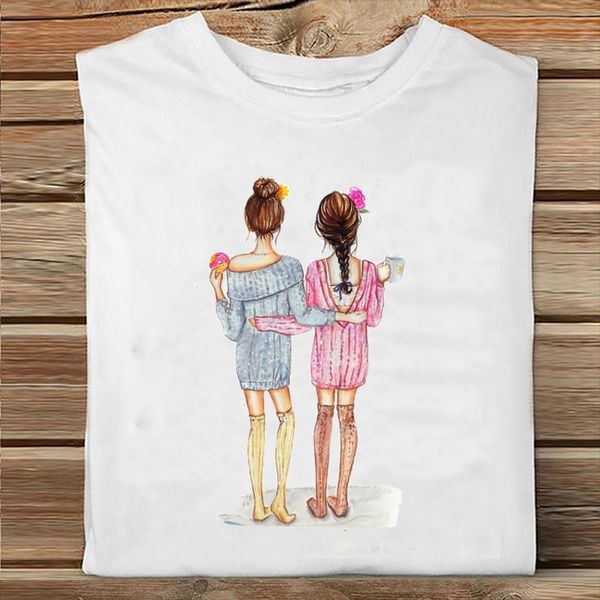 men short sleeve sister t shirt friends cute sweet summer casual spring clothes print female tee ladies graphic, White;black
men short sleeve sister t shirt friends cute sweet summer casual spring clothes print female tee ladies graphic, White;black