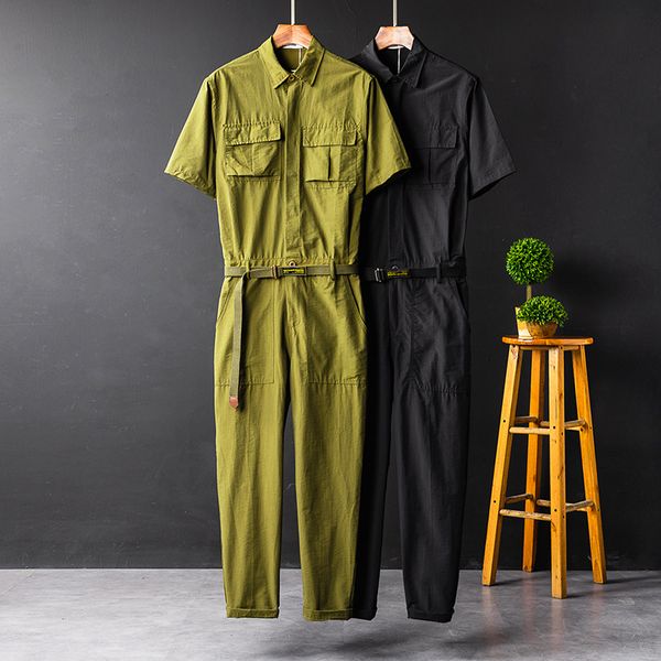 mens and womens same style short sleeve suit casual army green bar work wear nightclub jumpsuit loose performance wear, Blue
mens and womens same style short sleeve suit casual army green bar work wear nightclub jumpsuit loose performance wear, Blue