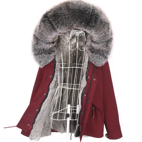 women's fur & faux short winter coat women waterproof parka real jacket 2021 plus size vest big natural collar hooded liner, Black
women's fur & faux short winter coat women waterproof parka real jacket 2021 plus size vest big natural collar hooded liner, Black