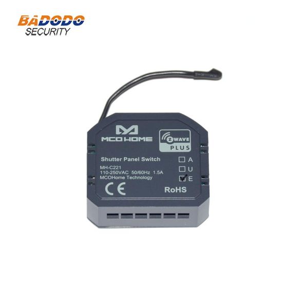 smart home control z-wave plus roller shutter controller module device mco c221 with energy metering for single-phase asynchronous ac motor
smart home control z-wave plus roller shutter controller module device mco c221 with energy metering for single-phase asynchronous ac motor
