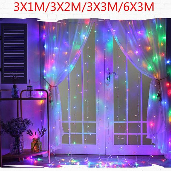 3x1/3x2/3x3/6x3m led icicle string lights christmas fairy lights outdoor home wedding party curtain garden decoration garland
3x1/3x2/3x3/6x3m led icicle string lights christmas fairy lights outdoor home wedding party curtain garden decoration garland