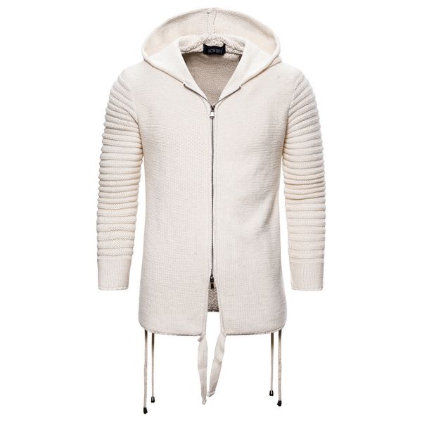 e-baihui 2021 fall/winter european and american men's sweater pure color hooded zipper jacket casual slim sweater knitwear ym031, White;black
e-baihui 2021 fall/winter european and american men's sweater pure color hooded zipper jacket casual slim sweater knitwear ym031, White;black