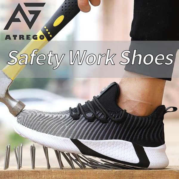 boots atrego men safety work shoes man steel toe cap puncture-proof breathable light sneakers industrial indestructible, Black
boots atrego men safety work shoes man steel toe cap puncture-proof breathable light sneakers industrial indestructible, Black