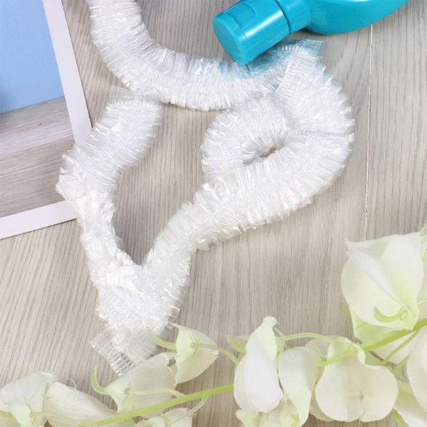 shower caps 200pcs waterproof elastic dustproof disposabl bath plastic for hair salon
shower caps 200pcs waterproof elastic dustproof disposabl bath plastic for hair salon