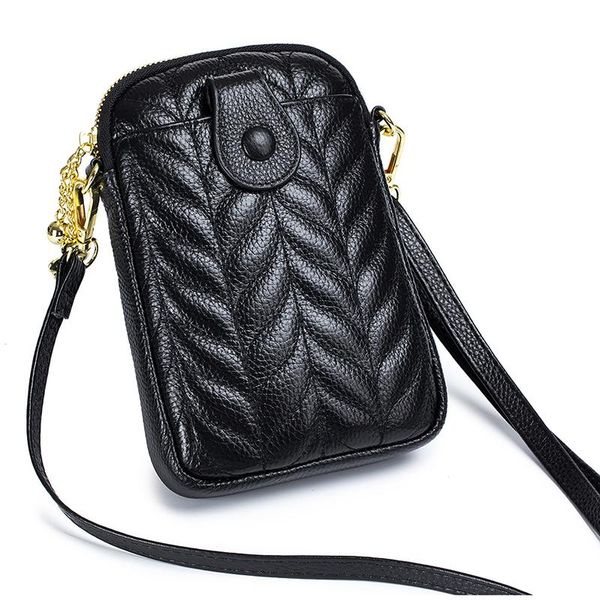 evening bags fashion simple cowhide phone for women soft leather zipper shoulder crossbody handbag female daily shopper b045
evening bags fashion simple cowhide phone for women soft leather zipper shoulder crossbody handbag female daily shopper b045