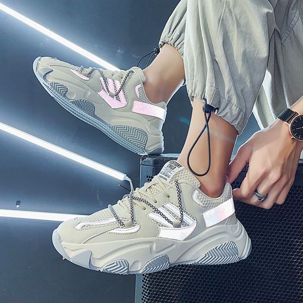 sports running shoes men's breathable mesh hong kong style old ins trendy shoes super fire street shooting reflective korean version of
sports running shoes men's breathable mesh hong kong style old ins trendy shoes super fire street shooting reflective korean version of