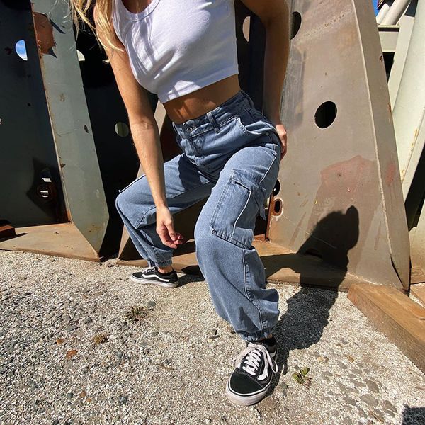 casual blue jeans harem pants women autumn high waist long trousers laides fashion pockets denim pants capris 2021, Black;white
casual blue jeans harem pants women autumn high waist long trousers laides fashion pockets denim pants capris 2021, Black;white