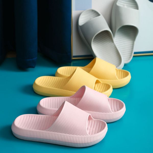 women summer slippers soft eva lovers indoor bathroom platform slipper home floor shoes female male fashion slides comfortable, Black
women summer slippers soft eva lovers indoor bathroom platform slipper home floor shoes female male fashion slides comfortable, Black
