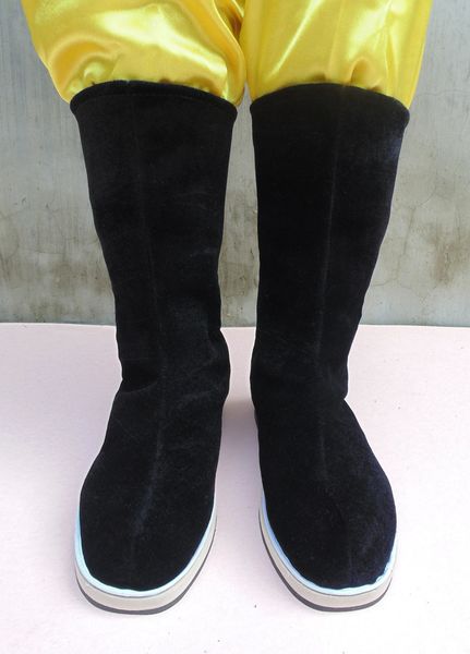 ancient boots show golden veet style cos han opera men's and women's chine wedding sho military cloth, Black
ancient boots show golden veet style cos han opera men's and women's chine wedding sho military cloth, Black