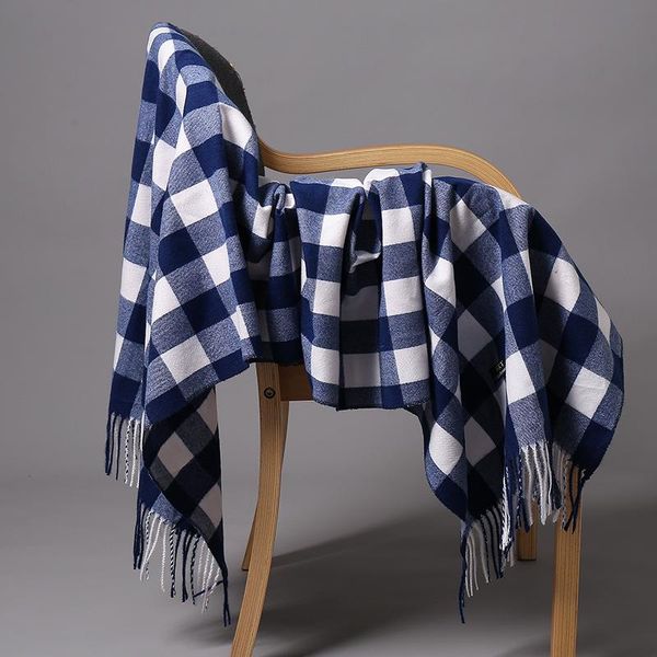 scarves autunm winter women lattice warm scarf thick cashmere pashmina ladies female all-match travel shawl bufanda mujer, Blue;gray
scarves autunm winter women lattice warm scarf thick cashmere pashmina ladies female all-match travel shawl bufanda mujer, Blue;gray