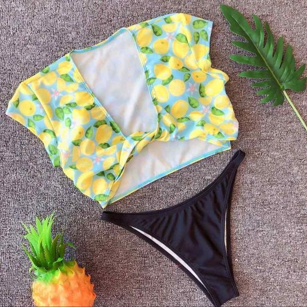 women's swimwear v neck two piece swimsuit push up bikini short sleeve bikinis women print biquini cut out bathing suit beachwear, White;black
women's swimwear v neck two piece swimsuit push up bikini short sleeve bikinis women print biquini cut out bathing suit beachwear, White;black