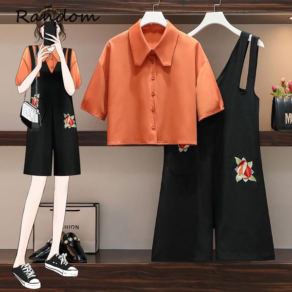 women's tracksuits high street overalls suit women large plus size 4xl shirt and embroidery short pant two piece set summer clothing ou, Gray
women's tracksuits high street overalls suit women large plus size 4xl shirt and embroidery short pant two piece set summer clothing ou, Gray