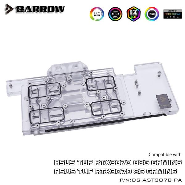 barrow full coverage water block use for asus tuf rtx3070 o8g gaming gpu card support original backplate 5v header a-rgb aurora
barrow full coverage water block use for asus tuf rtx3070 o8g gaming gpu card support original backplate 5v header a-rgb aurora