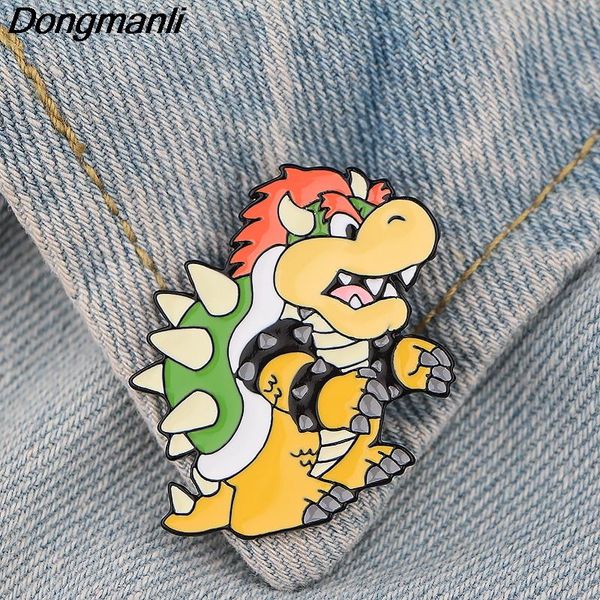 pins, brooches dz283 game villain role bowser enamel pins badge brooch backpack bag collar lapel jewelry, Gray
pins, brooches dz283 game villain role bowser enamel pins badge brooch backpack bag collar lapel jewelry, Gray