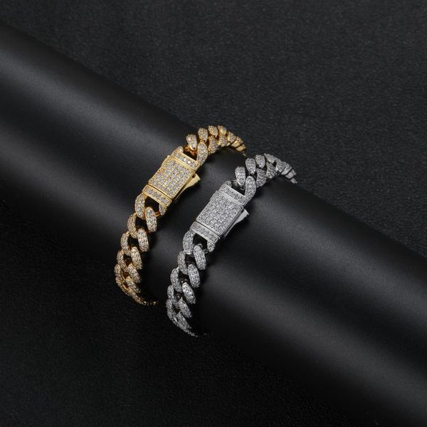 chains tunkall bling iced out brass bracelet mirco pave prong setting zircon jewelry bb027, Silver
chains tunkall bling iced out brass bracelet mirco pave prong setting zircon jewelry bb027, Silver