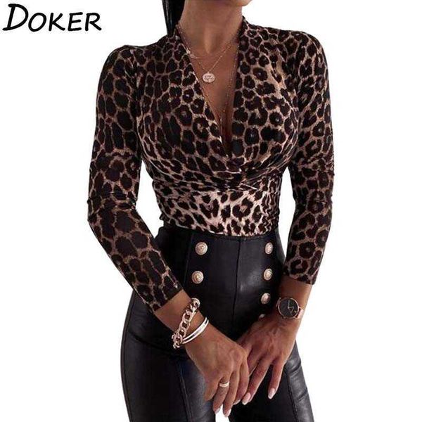 womens and blouses autumn casual fashion leopard v-neck long sleeve plus size office ladies shirts elegant femme 210603, White
womens and blouses autumn casual fashion leopard v-neck long sleeve plus size office ladies shirts elegant femme 210603, White