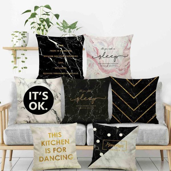 cushion/decorative pillow marble style linen english proverbs printed pillows cushion can be cover decor home fall
cushion/decorative pillow marble style linen english proverbs printed pillows cushion can be cover decor home fall