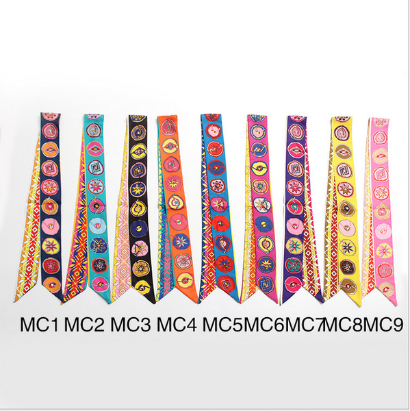 9styles fashion excelent 100%silk tie scarf 2021 fashion women silk hair headband lady scarf small ribbon printed silk scarves100*6cm, Blue;gray
9styles fashion excelent 100%silk tie scarf 2021 fashion women silk hair headband lady scarf small ribbon printed silk scarves100*6cm, Blue;gray