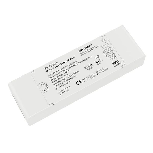dimmable led driver wireless receiver 110v 220v to dc 12v 24v 75w 4 channel constant voltage cct rgb rgbw led strip controller
dimmable led driver wireless receiver 110v 220v to dc 12v 24v 75w 4 channel constant voltage cct rgb rgbw led strip controller