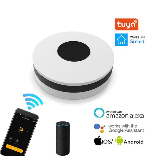 smart home control wifi ir controller wireless remote alexa google assistant tuya/smart life app multi-directional infrared air conditioner
smart home control wifi ir controller wireless remote alexa google assistant tuya/smart life app multi-directional infrared air conditioner