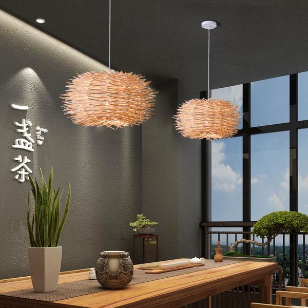 pendant lamps bird nest lamp light nordic rattan wicker wood handmade el restaurant cafe living dinning room suspension lighting
pendant lamps bird nest lamp light nordic rattan wicker wood handmade el restaurant cafe living dinning room suspension lighting