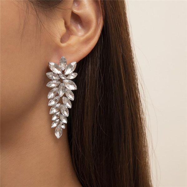 long rice grain rhinestone stud earrings alloy water drop leaf dangle ear nail women party gift dress decoration silver earring jewelry acce, Golden;silver
long rice grain rhinestone stud earrings alloy water drop leaf dangle ear nail women party gift dress decoration silver earring jewelry acce, Golden;silver