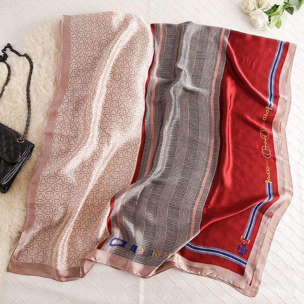 scarves spring silk for women digital print shawl foulard femme summer beach cover ups plus size 180cm xd605, Blue;gray
scarves spring silk for women digital print shawl foulard femme summer beach cover ups plus size 180cm xd605, Blue;gray