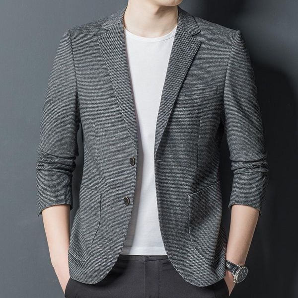 men's suits & blazers grade brand casual fashion checkered smart party men blazer slim fit 2021 jacket suit coat mens clothing, White;black
men's suits & blazers grade brand casual fashion checkered smart party men blazer slim fit 2021 jacket suit coat mens clothing, White;black