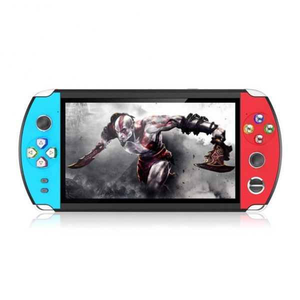 portable game players 7 inch video console built in 2000 handheld double joystick controller spupport av tv output tf card
portable game players 7 inch video console built in 2000 handheld double joystick controller spupport av tv output tf card