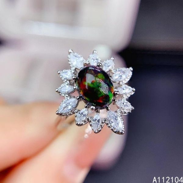 cluster rings kjjeaxcmy fine jewelry 925 sterling silver inlaid natural black opal women luxury classic flower adjustable gem ring support d, Golden;silver
cluster rings kjjeaxcmy fine jewelry 925 sterling silver inlaid natural black opal women luxury classic flower adjustable gem ring support d, Golden;silver