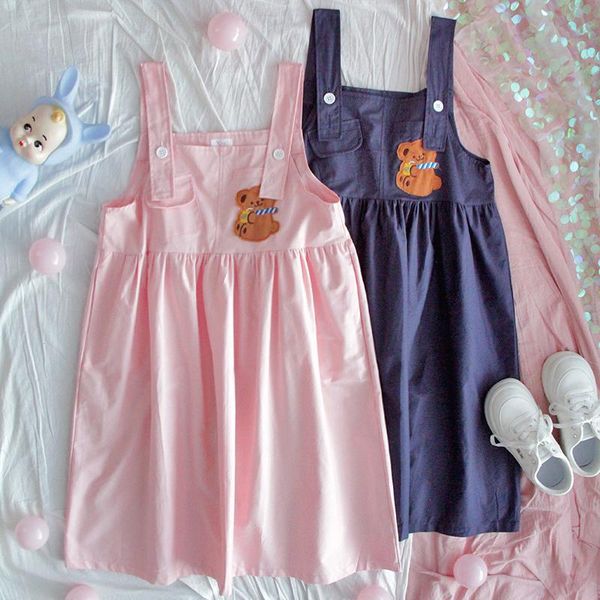 casual dresses long sleeve dress pullover jk tie cartoon embroidery loose square collar mid-length cute spring autumn japanese women girls, Black;gray
casual dresses long sleeve dress pullover jk tie cartoon embroidery loose square collar mid-length cute spring autumn japanese women girls, Black;gray