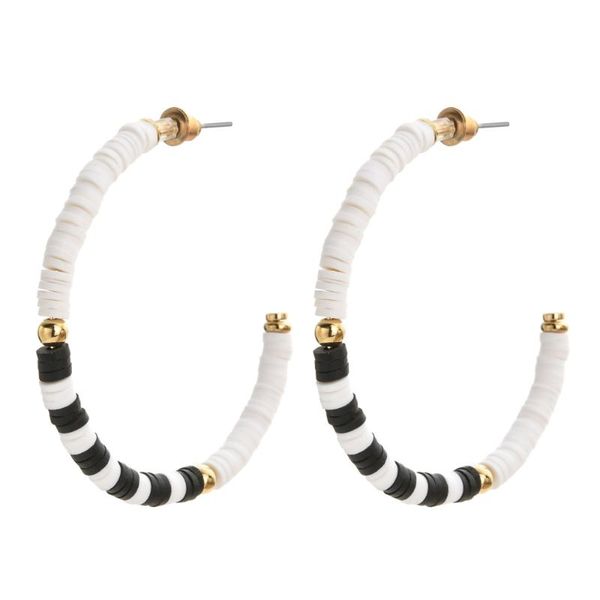 dangle & chandelier zmzy hoop diy black white color heishi disc beads earrings rainbow polymer clay large jewelry wholesale, Silver
dangle & chandelier zmzy hoop diy black white color heishi disc beads earrings rainbow polymer clay large jewelry wholesale, Silver