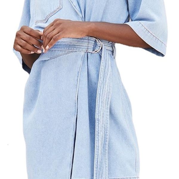 new 2021 spring summer women french wrapped pajama denim blue fashion belted short tfiu, Black;gray
new 2021 spring summer women french wrapped pajama denim blue fashion belted short tfiu, Black;gray