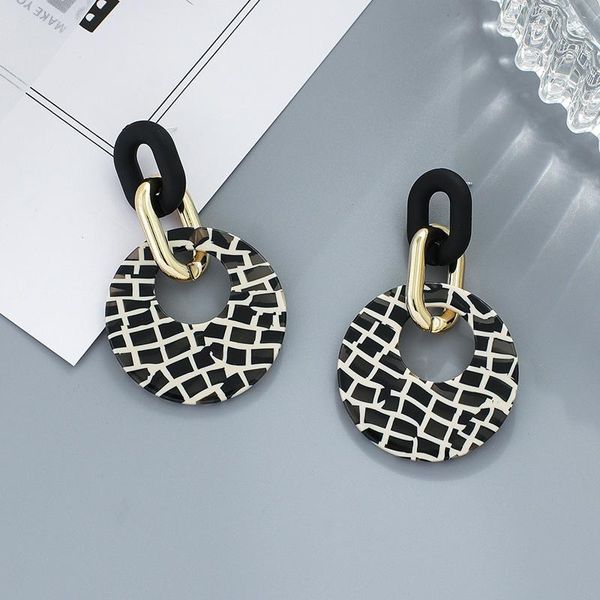 hoop & huggie 2021 korean zebra print acetic acid acrylic resin round dangle earrings for women fashion jewelry geometric pendientes, Golden;silver
hoop & huggie 2021 korean zebra print acetic acid acrylic resin round dangle earrings for women fashion jewelry geometric pendientes, Golden;silver